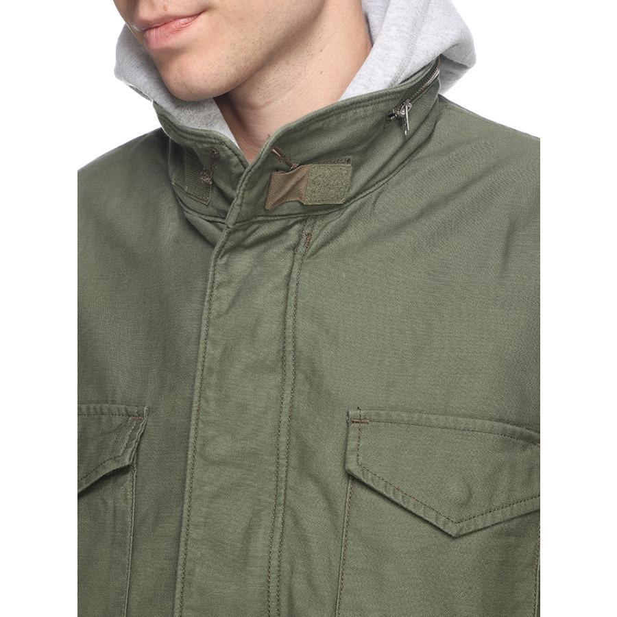 アルファインダストリーズ M65 ライナー付き ミリタリー ハーフコート ユニセックス ALPHA INDUSTRIES INC アウター FIELDJACKET WITH LINER メンズ TA1678019｜hzenmall｜03