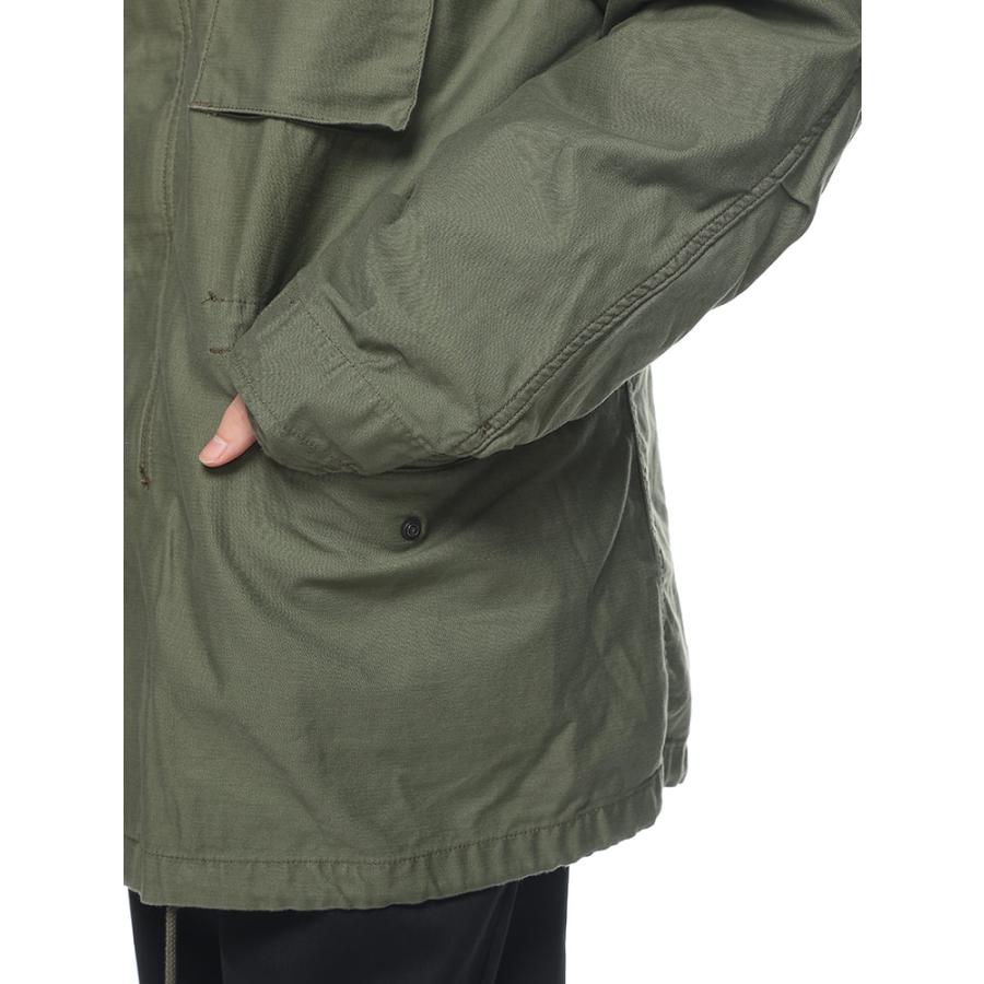 アルファインダストリーズ M65 ライナー付き ミリタリー ハーフコート ユニセックス ALPHA INDUSTRIES INC アウター FIELDJACKET WITH LINER メンズ TA1678019｜hzenmall｜05