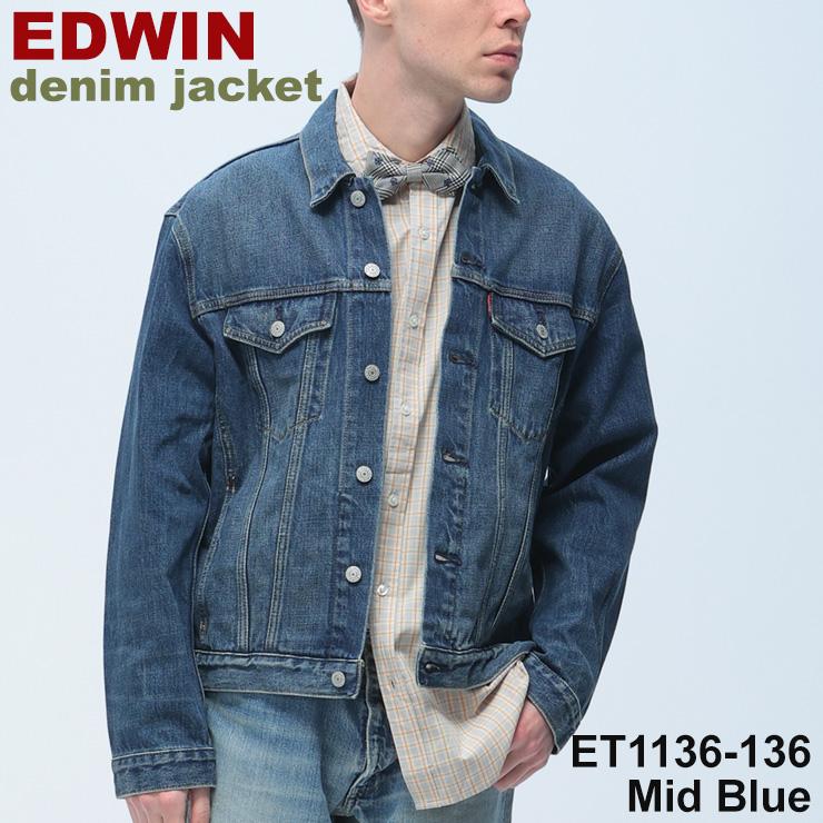 EDWIN（エドウィン） デニムジャケット ET1136-136 Gジャン デニム