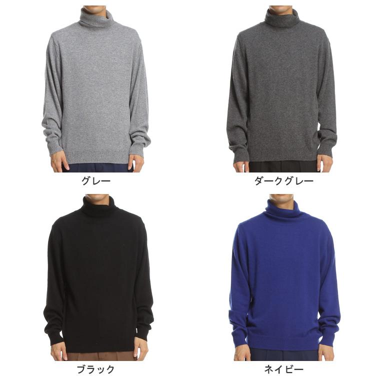 H BEAUTY＆YOUTHのカシミヤ100%タートルネックニット　Lサイズ H BEAUTY＆YOUTHのカシミヤ100%タートルネックニット Lサイズ