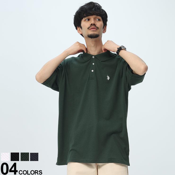U.S. POLO ASSN.（ユーエスポロアッスン） ポロシャツ 胸ロゴ BIG