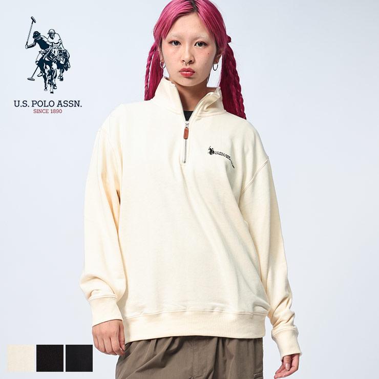 U.S. POLO ASSN. ユーエスポロアッスン スウェット 裏毛 ロゴ刺繍