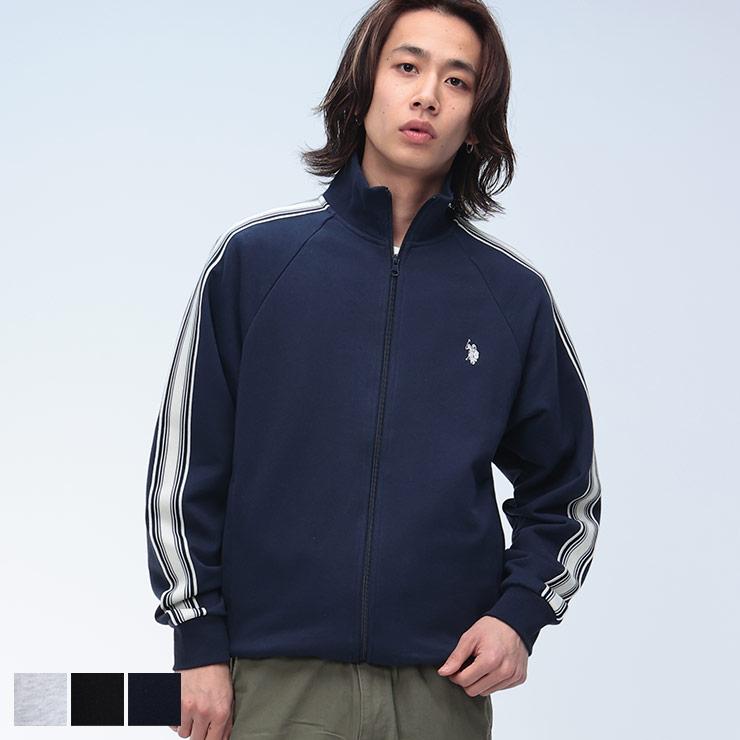 U.S. POLO ASSN.（ユーエスポロアッスン） スウェット ラインテープ 