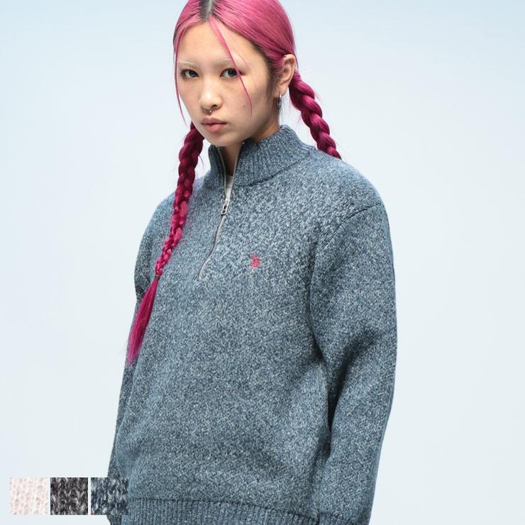 【美品】POLO GOLF ハーフジップセーター U.S. POLO ASSN.（ユーエスポロアッスン） ワンポイント ハーフジップ