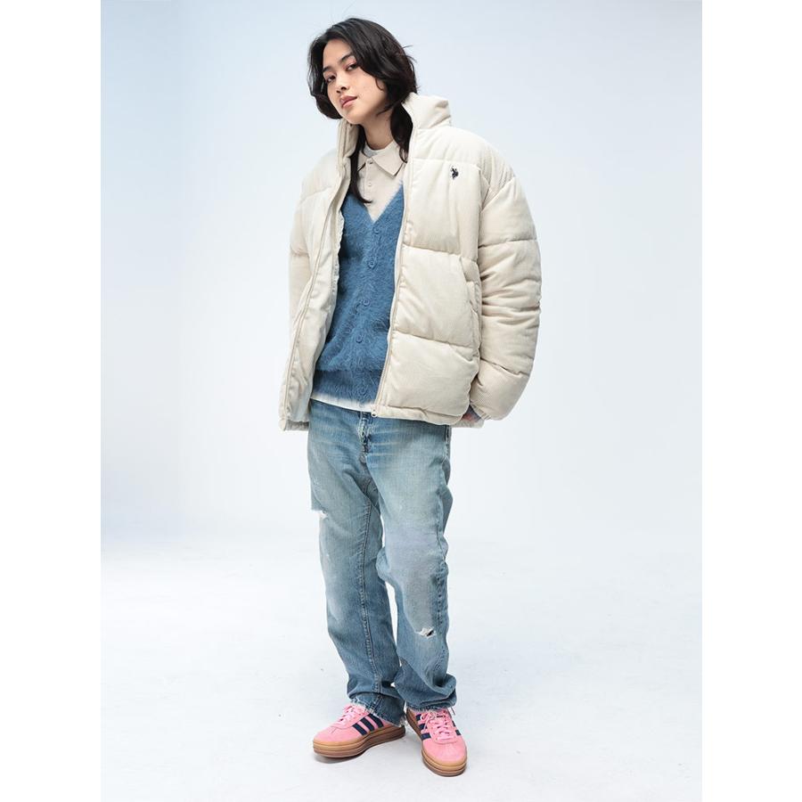 U.S. POLO ASSN.（ユーエスポロアッスン） コーデュロイ フルジップ 