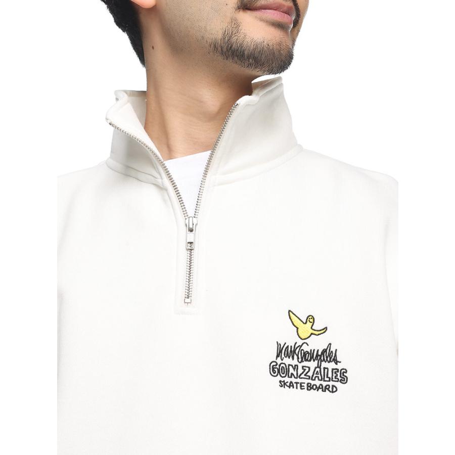 マークゴンザレス スウェット ハーフジップ オーバーサイズ トレーナー