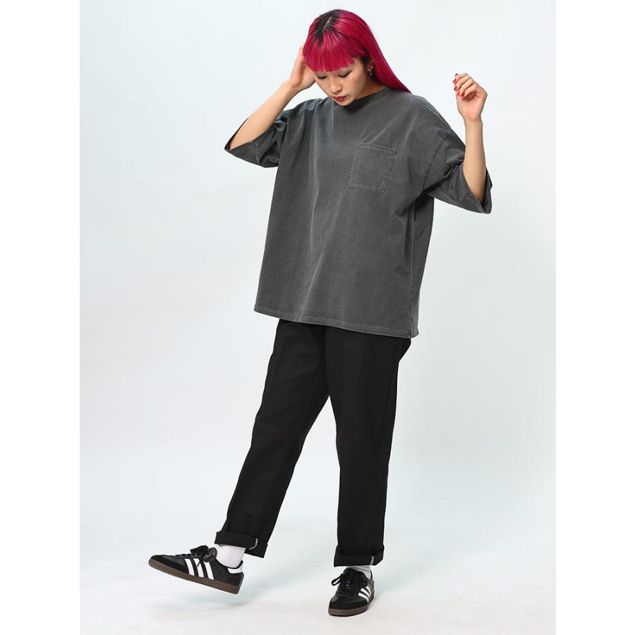 グッドウェア Tシャツ オーバーサイズ 半袖 ポケット付き ストリート Goodwear ユニセックス 春服 トップス 2W7-14204｜hzenmall｜09