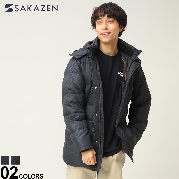 SAKAZEN (サカゼン) MAXAS フード着脱 フルジップ ダウンジャケット