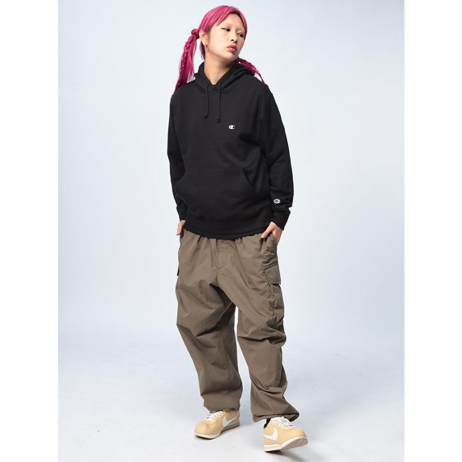 Champion（チャンピオン） パーカー 裏毛 胸ロゴ ポケット付き プル