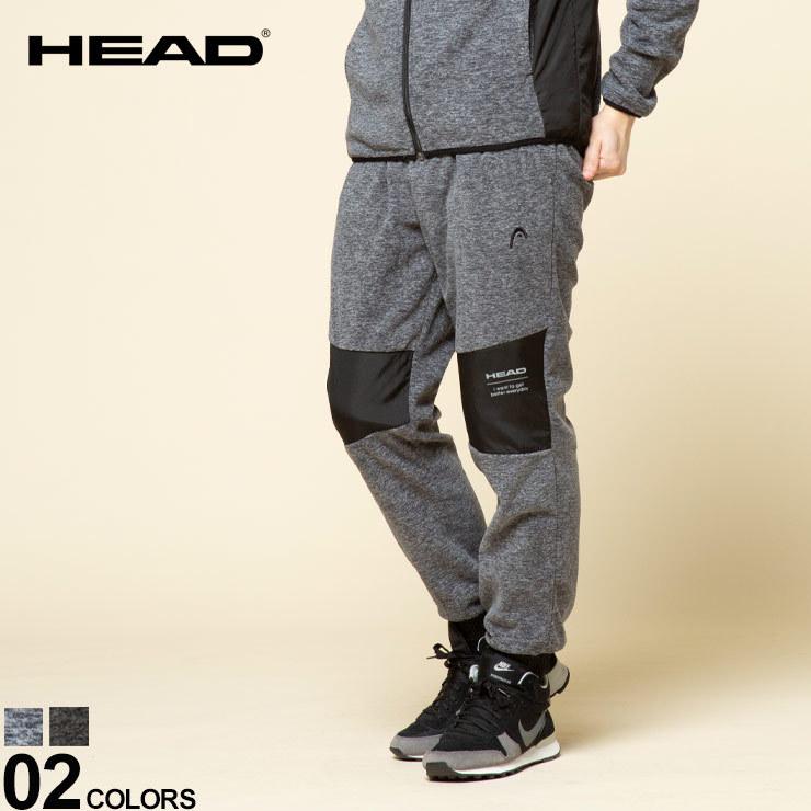 HEAD（ヘッド） パンツ 抗菌防臭 カチオンフリース 切り替え ロング