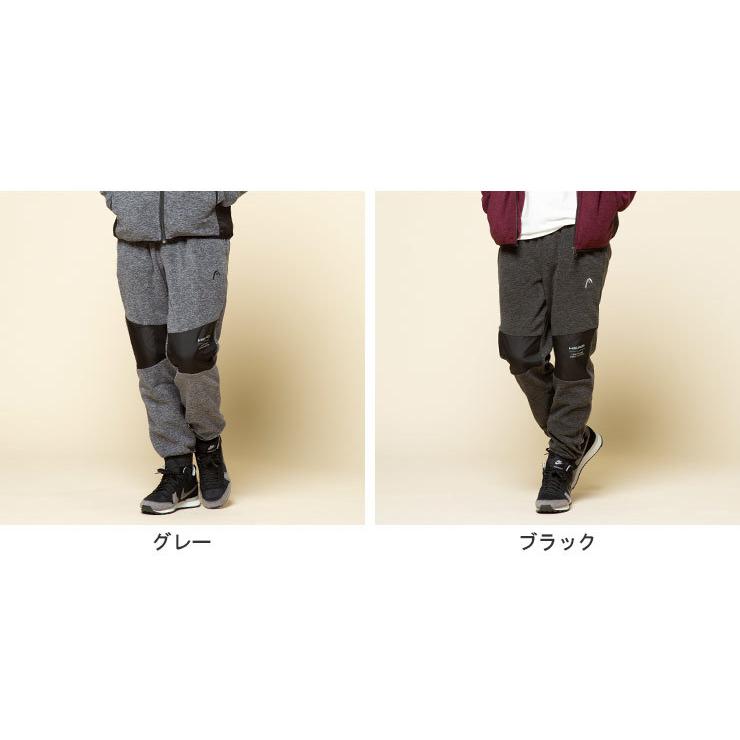 HEAD（ヘッド） パンツ 抗菌防臭 カチオンフリース 切り替え ロング