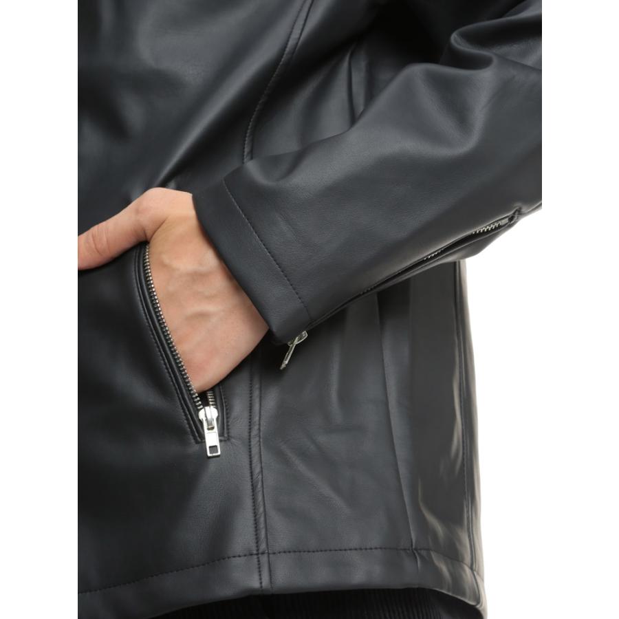 ライダース メンズ ジャケット フェイクレザー 革ジャン 皮ジャン