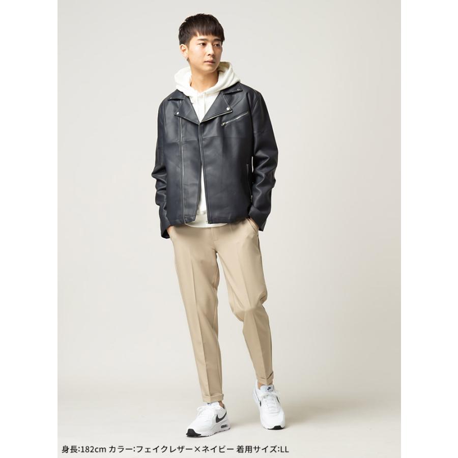 ライダース メンズ ジャケット メンズ フェイクレザー 革ジャン 皮ジャン レザージャケット バイク バイカー スエード ダブルライダース M L Ll 原宿ゼンモール 通販 Yahoo ショッピング