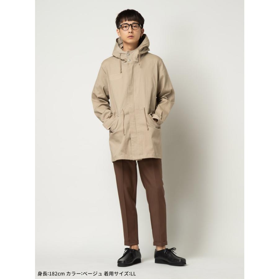モッズコート メンズ ストレッチツイル フード フルジップ モッズコート Nylaus ナイラス n Web限定 原宿ゼンモール 通販 Yahoo ショッピング