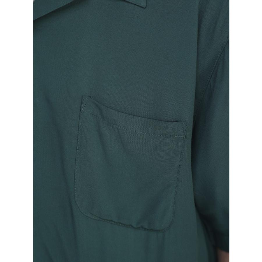 バルセドス モデラート カジュアルシャツ オープンカラー barcedos moderate レーヨン素材 ユニセックス 半袖 35302｜hzenmall｜04