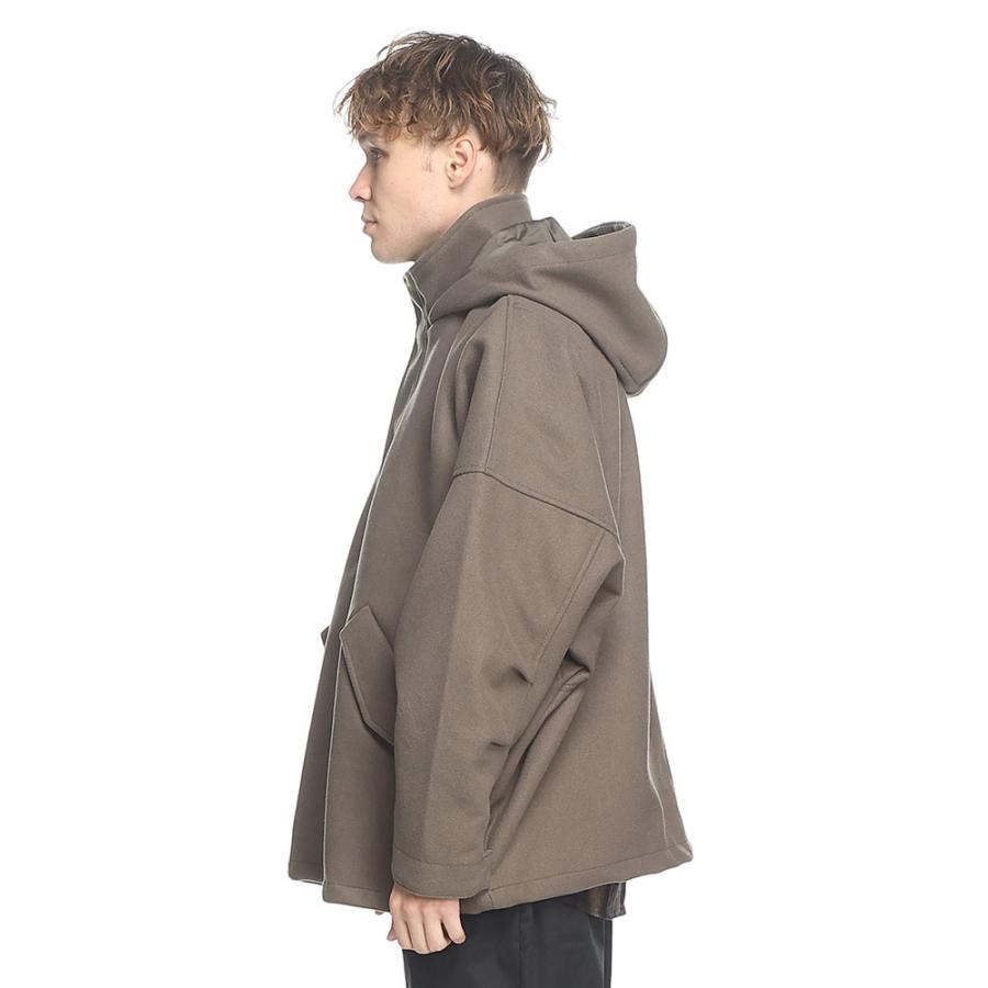 NYLAUS ナイラス コート スタンドカラー ドロップショルダー Nylaus 
