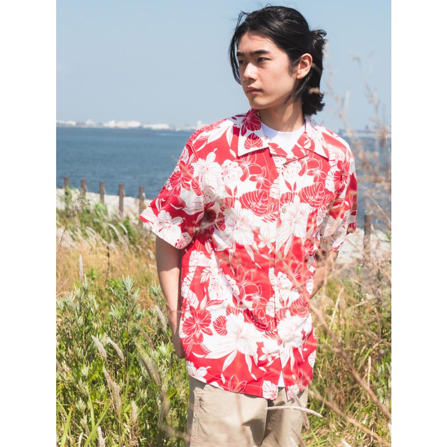 アロハシャツ メンズ レディース ユニセックス シャツ 花柄 和柄