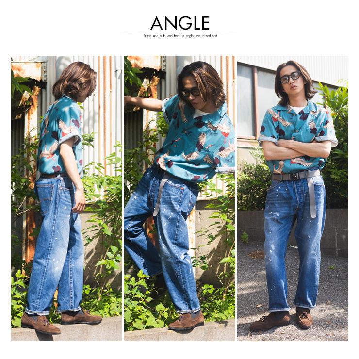 アロハシャツ メンズ レディース ユニセックス シャツ 花柄 和柄 総柄