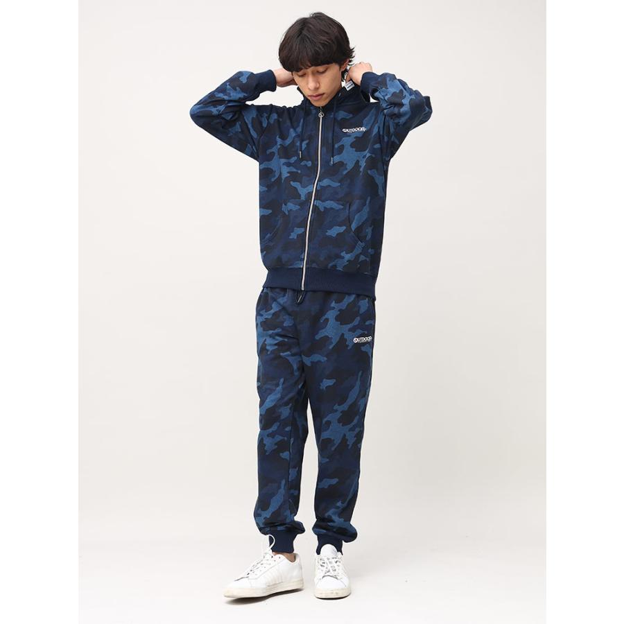 OUTDOOR PRODUCTS（アウトドアプロダクツ） 裏毛 迷彩柄 パンツ : 原宿
