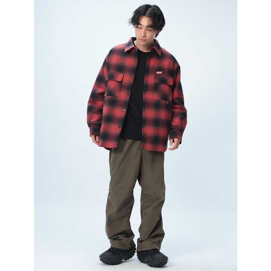 Coleman（コールマン） ネルシャツ チェック 裏キルト シャツ