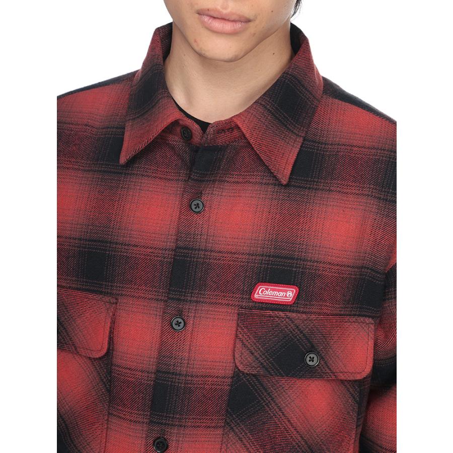 Coleman（コールマン） ネルシャツ チェック 裏キルト シャツ