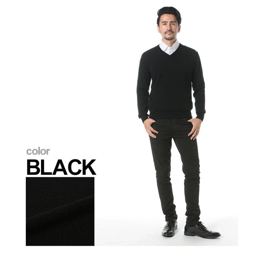 カシミヤ セーター メンズ カシミア 100％ Vネック 長袖 秋冬用 グレー