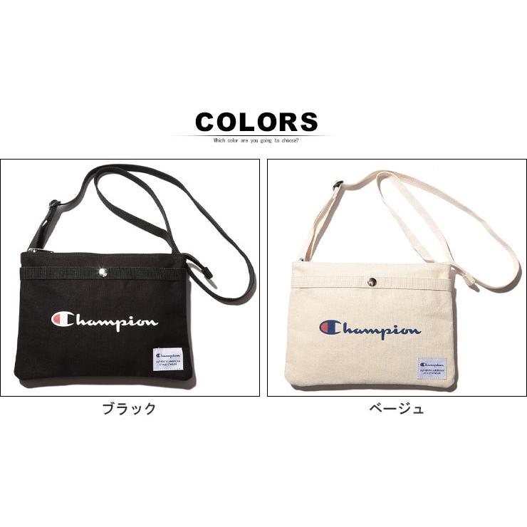チャンピオン バッグ Champion サコッシュ コサッシュ キャンバス ロゴ ファスナー開き サコッシュ 原宿ゼンモール 通販 Yahoo ショッピング