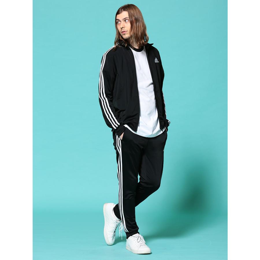 アディダス ジャージ adidas ジャージ上下セット セットアップ M CORE 3ストライプス トリコットトラックスーツ 28898GK9651  【WEB限定】