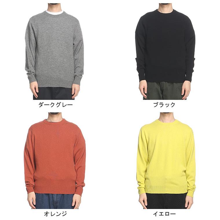 デシェン カシミヤ100％ セーター ビジカジ ニット クルーネック 
