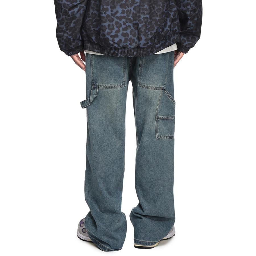 WOODENDOLL ダブルニー デニム ワイドパンツ PT24AW78 メンズ ボトムス