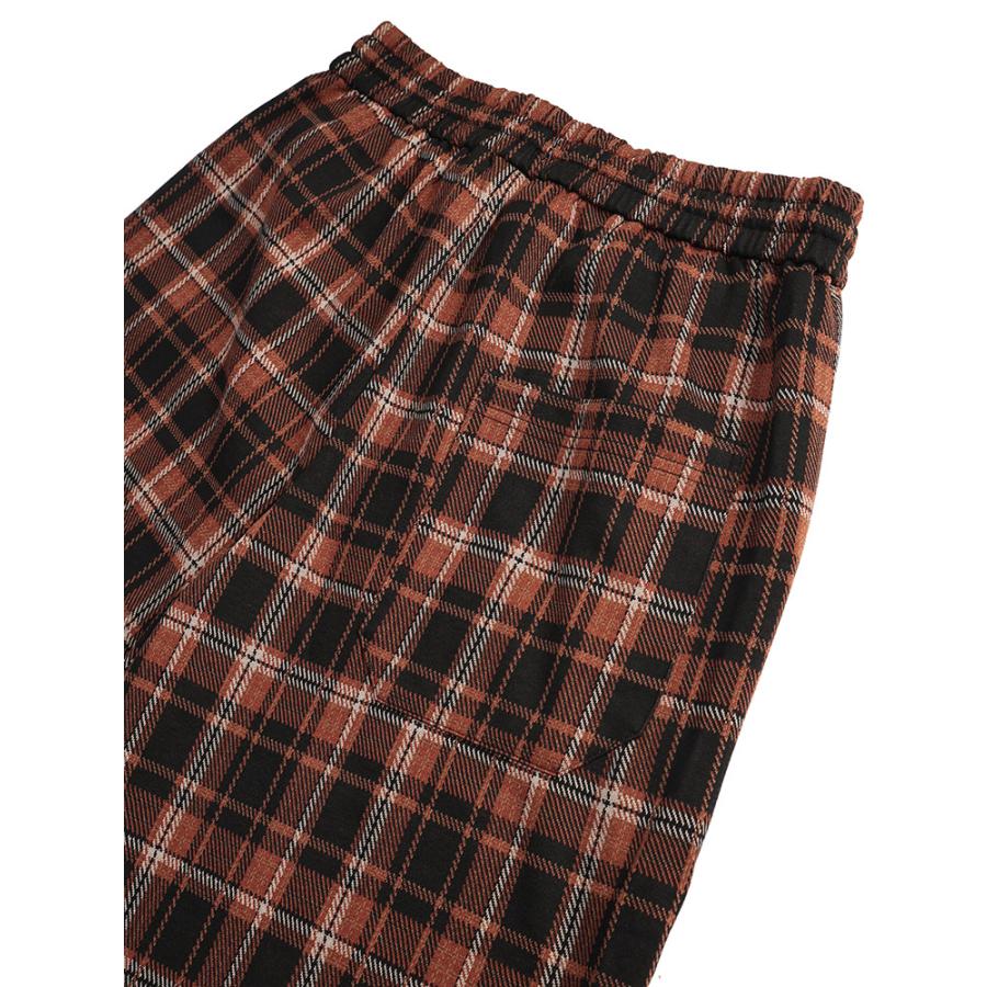 WOODENDOLL ワイドパンツ チェック柄 ユニセックス ウエストコード