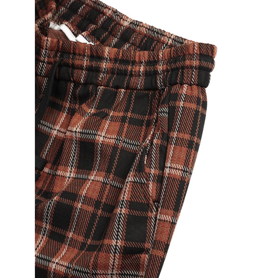 WOODENDOLL ワイドパンツ チェック柄 ユニセックス ウエストコード