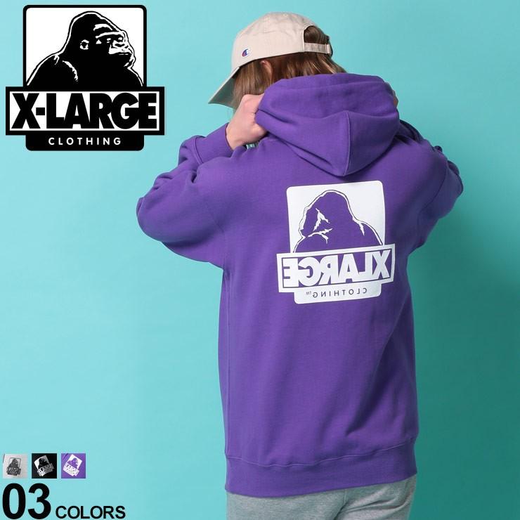 X Large エクストララージ パーカー L ブラック ワンポイント ロゴ パーカー Www Angare Com