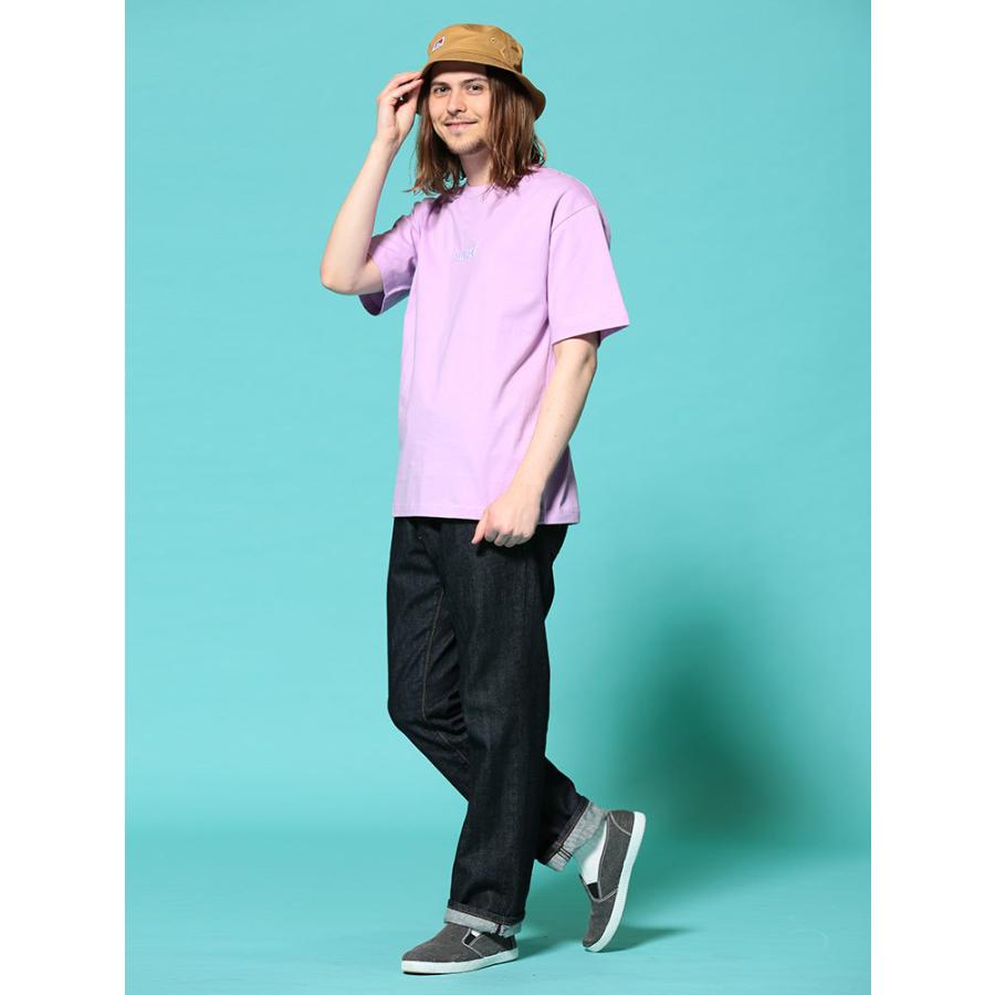 エクストララージ Tシャツ XLARGE フロントロゴ刺繍 クルーネック 半袖