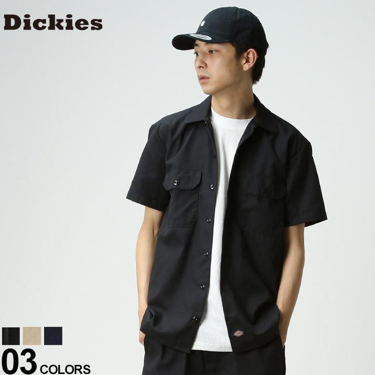 Dickies ディッキーズ シャツ 半袖シャツ ワークシャツ ツイル
