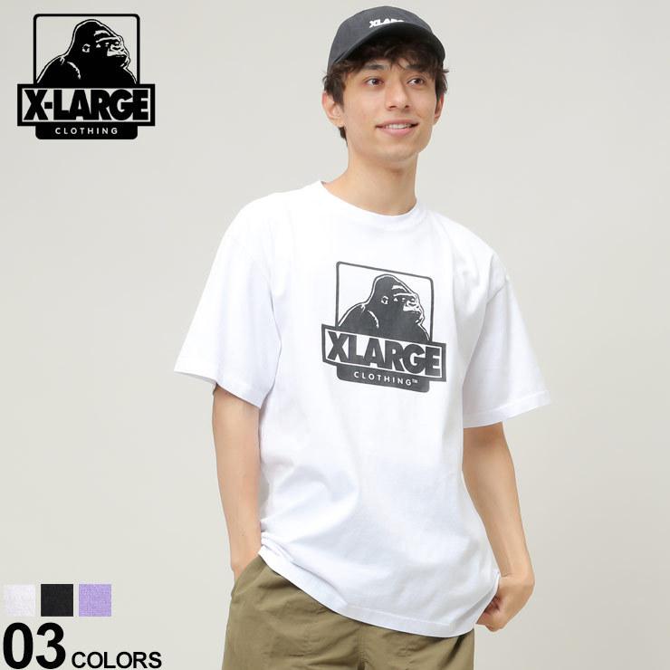 X-LARGE プリント Tシャツ XLARGE（エクストラ ラージ） Tシャツ ロゴプリント クルーネック 半袖