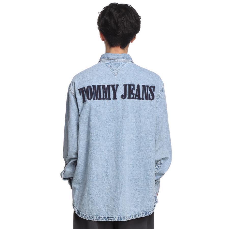 TOMMY JEANS トミージーンズ シャツ デニムシャツ 長袖シャツ TOMMY JEANS トミージーンズ シャツ デニムシャツ 長袖シャツ