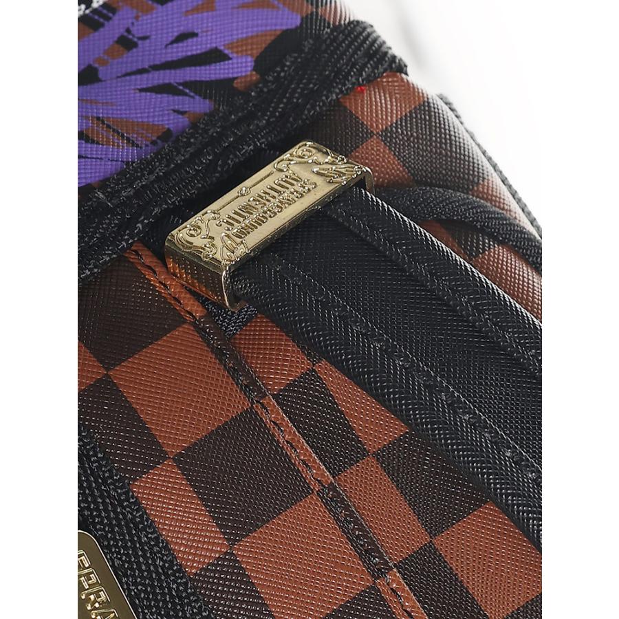 sprayground シャークデザイン チェック柄リュック SPRAYGROUND (スプレイグラウンド) チェックシャーク バック