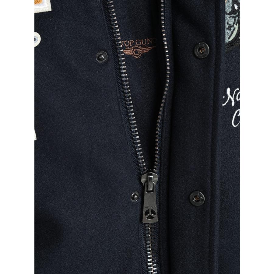 TOP GUN トップガン シャーク 切り替え フルジップ ボンバージャケット