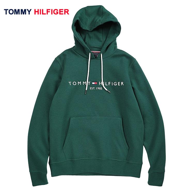 TOMMY HILFIGER（トミー・ヒルフィガー） 裏起毛 ロゴ刺繍 プル 