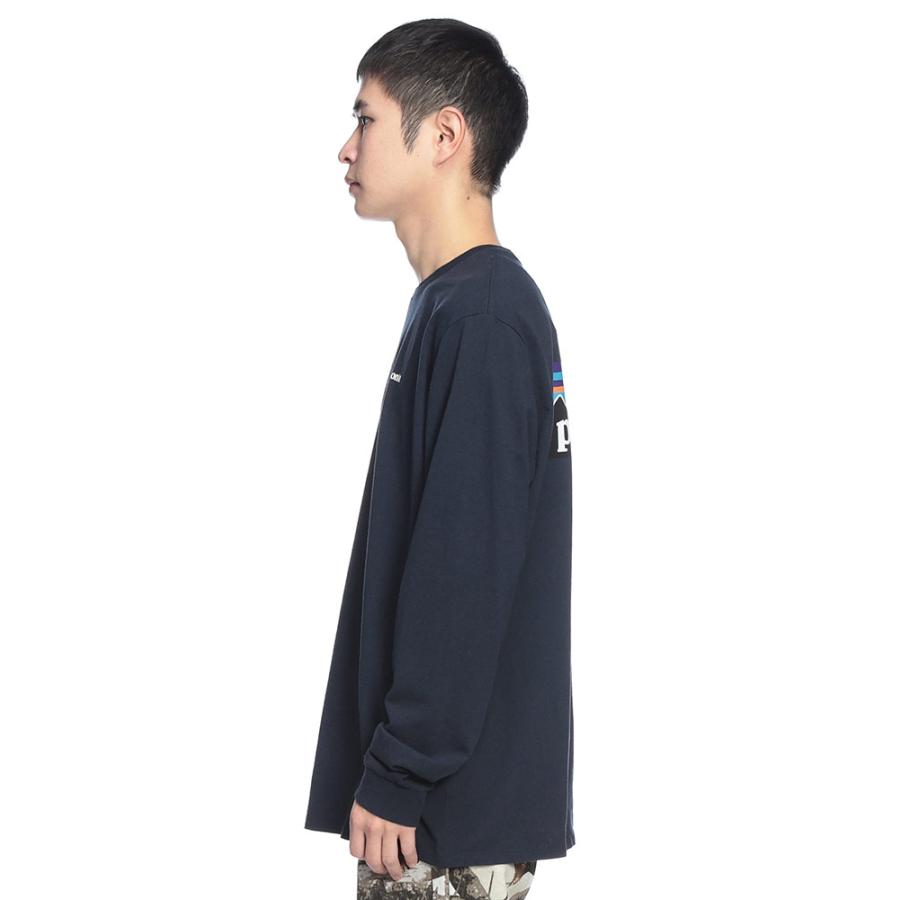 patagonia（パタゴニア） P-6ロゴ バックプリント クルーネック 長袖T