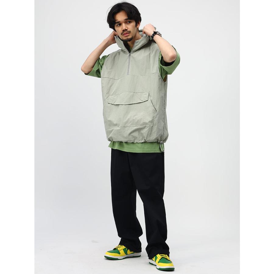 エキシト アノラックパーカー Exito ハーフジップ 韓流スタイル