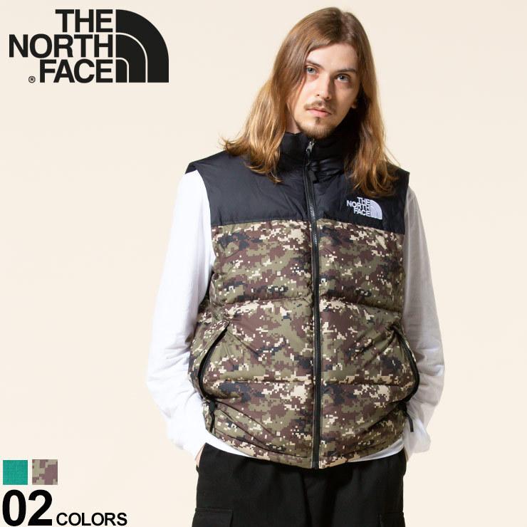 ザ ノースフェイス ダウン ベスト THE NORTH FACE 切り替え スタンド 