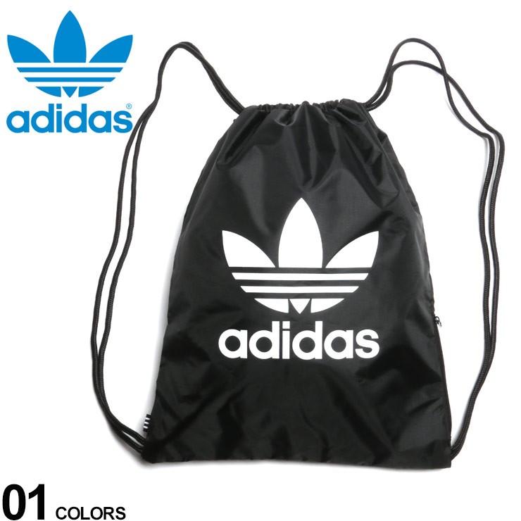 アディダス バッグ Adidas ジムサック ナップサック ロゴプリント ポケット付き Gymsack Trefoil Bk6726 原宿ゼンモール 通販 Yahoo ショッピング