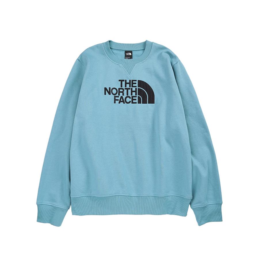 THE NORTH FACE（ザ ノースフェイス） 裏起毛 ロゴ刺繍 クルーネック
