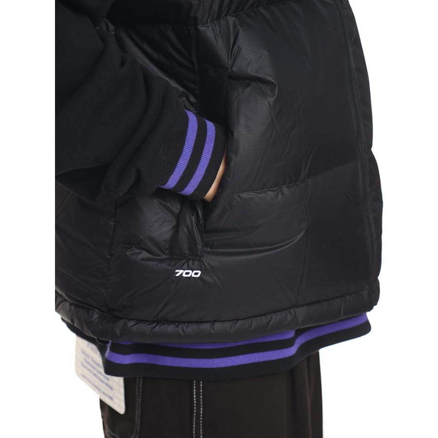 【人気モデル】ザノースフェイス　ダウンベスト　700フィル　フード収納可　黒 THE NORTH FACE (ザ ノースフェイス) フード収納 ポケッタブル