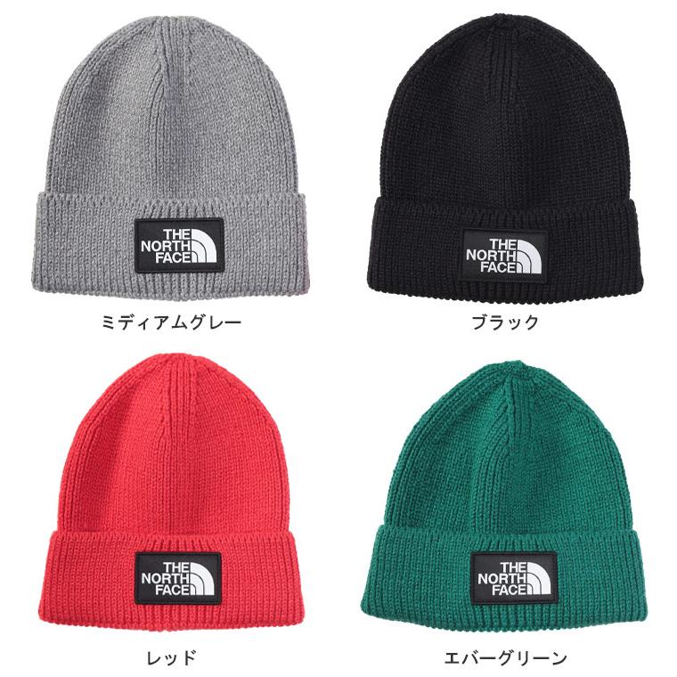 THE NORTH FACE（ザ ノースフェイス） ボックスロゴ 折り返し ニット