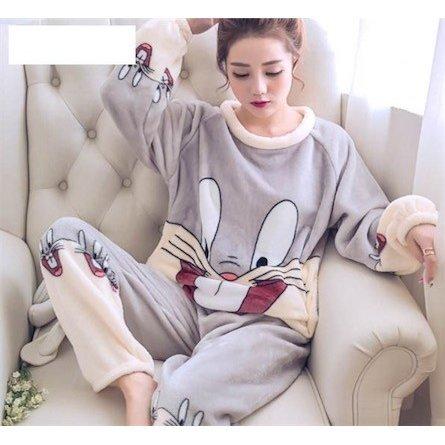 ルームウェア もこもこ レディース パジャマ 上下セット 大きいサイズ フリース 厚手 長袖 可愛い カラフル 冬 部屋着 寝巻き ホームウェア 税込