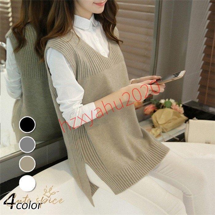 レディースファッション 人気商品 ニットベスト レディース 40代 秋服 ベストセーター 無地 ショート丈 上品 Vネックニットベスト ノースリープ セーター韓国風 体型カバー 通勤 Kjaylbvnsl Isowtoreap Com