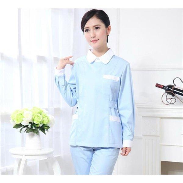 中古 ナースウエアー レディスジップ 白衣看護師用 ナース 白 ホワイト ピンク ブルー ナース服 セット 上下セット セットアップ Discoversvg Com